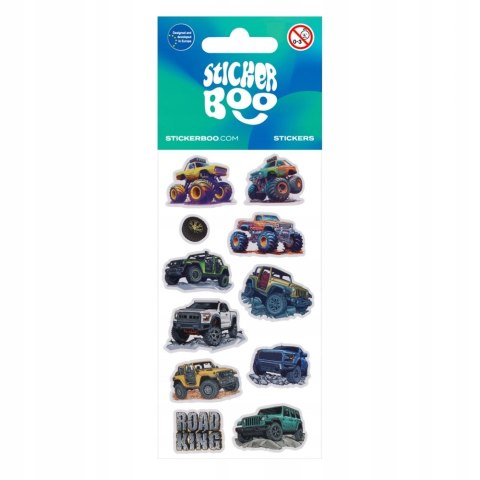 Naklejki 60x180mm AUTA 534609 STICKERBOO