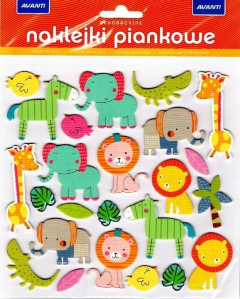 Naklejki dekoracyjne piankowe mix wzorów AVANTI