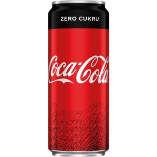 Napój COCA-COLA ZERO 0,33L (24 sztuki) puszka z kaucją