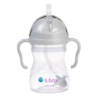 Bidon ze słomką 240ml szary BBOX