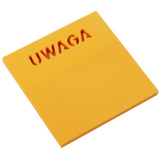 Bloczek samoprzylepny 75x75mm UWAGA 50k 110328 SMART