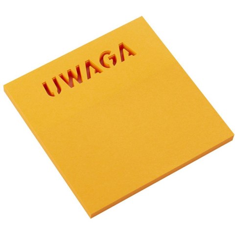 Bloczek samoprzylepny 75x75mm UWAGA 50k 110328 SMART