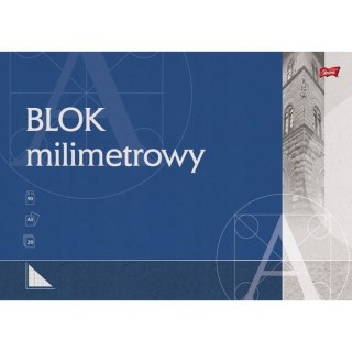 Blok milimetrowy Papier A3 20 kartek 90g UNIPAP