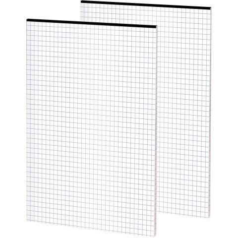 Blok notatnikowy w kratkę A5 notatnik 50 kartek bez okładki COLORS 400169243 TOP 2000