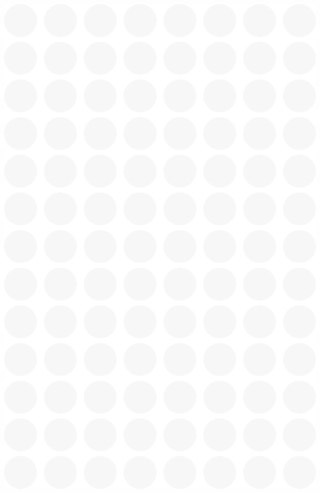 Etykiety ZF Q8mm 3175 białe kółka AVERY ZWECKFORM