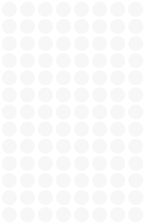 Etykiety ZF Q8mm 3175 białe kółka AVERY ZWECKFORM