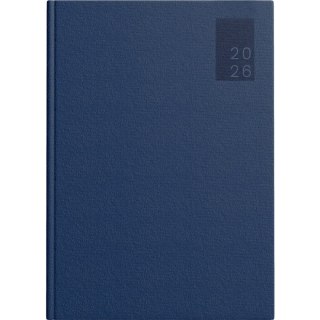 Kalendarz A5 dzienny granatowy BASIC 2026r 400204118 TOP 2000