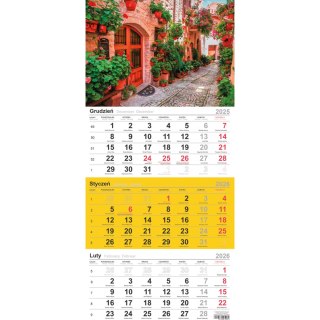 Kalendarz trójdzielny(H) ULICZKA T-106T-08 Michalczyk i Prokop