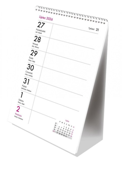 Kalendarz ze spiralką - pion B6 LONDYN T-103-01 Michalczyk i Prokop