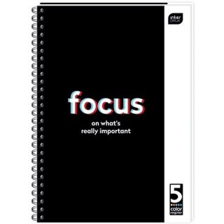 Kołozeszyt A4 100k kolorowe registry INTERDRUK