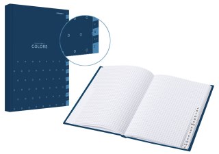 Skorowidz A5 96k kratka COLORS 400169234 TOP 2000