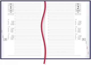 Terminarz Asystent A5 - bordowy T-237C-B Michalczyk i Prokop