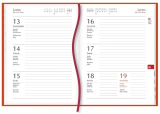 Terminarz B6 MARTA - pomarańczowy T-215V-P Michalczyk i Prokop