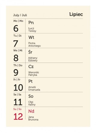 Terminarz Mikro T-MIKRO-02 Michalczyk i Prokop