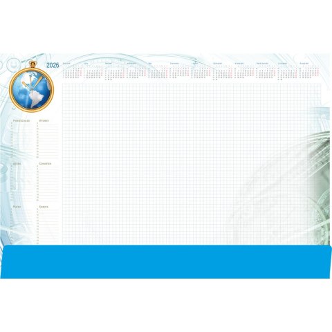 Terminarz-Planer B3 z listwą globus T-2-B3-1 Michalczyk i Prokop