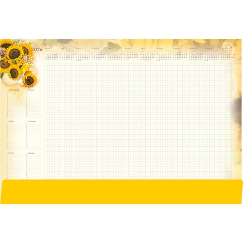 Terminarz-Planer B3 z listwą słoneczniki T-2-B3-3 Michalczyk i Prokop