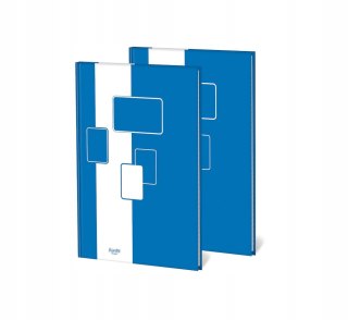 Zeszyt szkolny brulion A5 96 kartek w kratkę 60g 400116556 BANTEX BUDGET