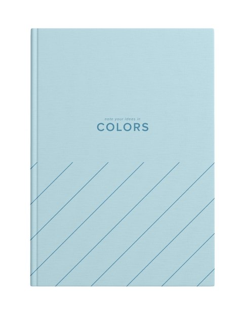 Brulion COLORS A5 96K kratka margines mix kolorów 400169191 TOP 2000