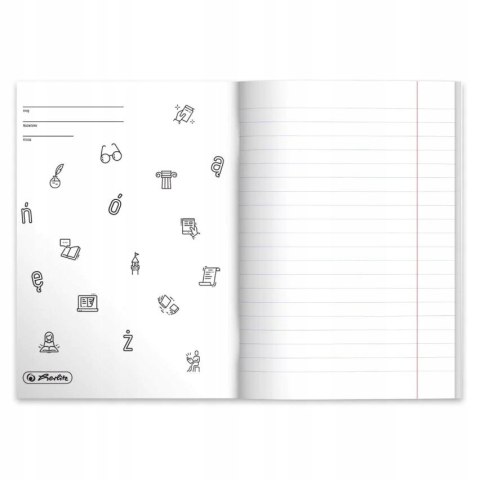 Zeszyt A5 60k linia JĘZYK POLSKI 400197991 HERLITZ