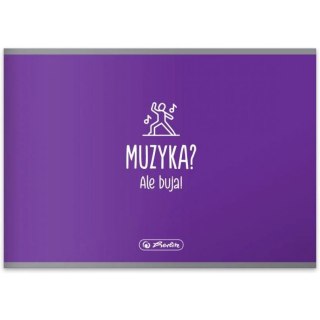 Zeszyt do nut A5 16k MUZYKA 400198008 HERLITZ