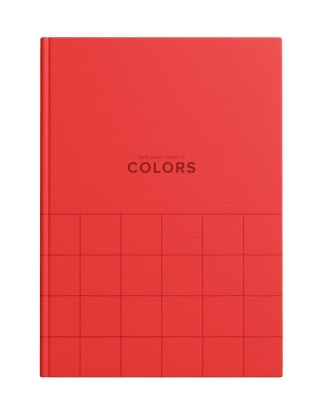 Zeszyt szkolny A4 Brulion 96 kartek w kratkę 70g COLORS mix kolorów 400169203 TOP 2000