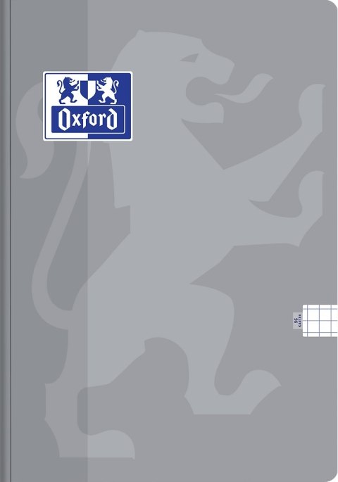 Zeszyt szkolny A4 Brulion 96 kartek w kratkę z marginesem miękka okładka ESSE 400174968 OXFORD