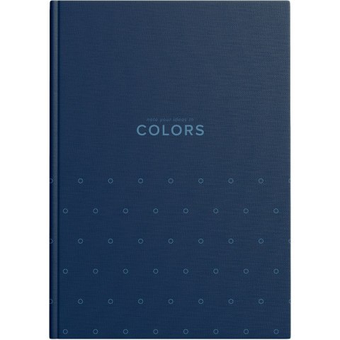 Zeszyt szkolny A5 Brulion 192 kartki w kratkę COLORS 400169201 TOP 2000