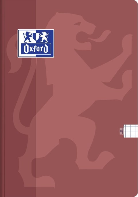 Zeszyt szkolny A5 Brulion 80 kartek w kratkę miękka okładka TOUCH TREND 400175461 OXFORD