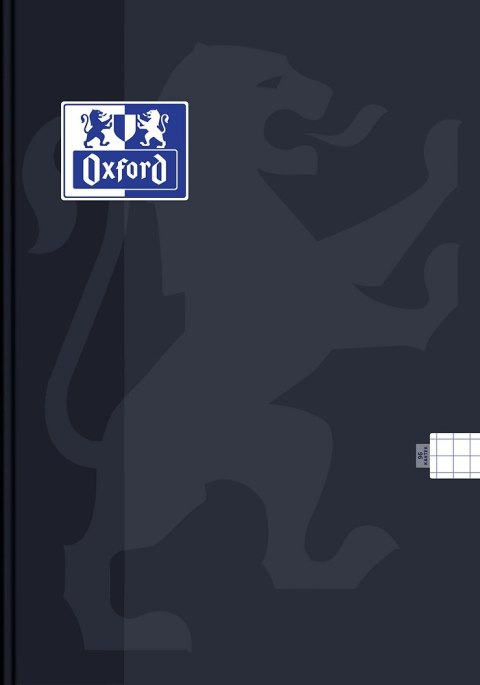 Zeszyt szkolny A5 Brulion 96 kartek w kratkę z marginesem ESSE 400174961 OXFORD