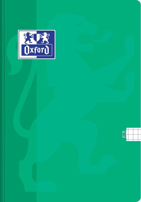 Zeszyt szkolny A5 Brulion 96 kartek w kratkę z marginesem miękka okładka ESSE 400174967 OXFORD