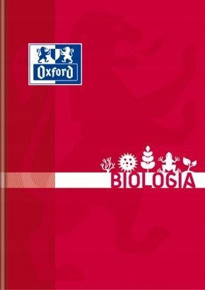 Zeszyt szkolny A5 przedmiotowy 80 kartek w kratkę BIOLOGIA 400128286 OXFORD