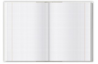 Zeszyt szkolny z twardą okładką A5 Brulion 96 kartek w kratkę COLORS 400169200 TOP 2000