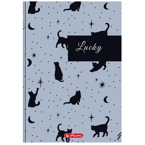 Brulion A4 96k kratka z marginesem mix okładek 400206371 HERLITZ