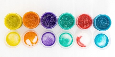 Farby BROKATOWE 6 kolorów 20ml 301124002 ASTRA