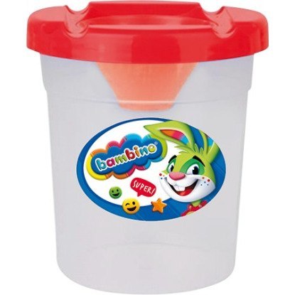 Kubek Niekapek Pojemnik na wodę pędzelki BAMBINO