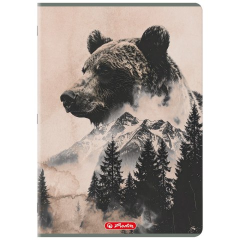 Zeszyt A4 80k kratka z marginesem WILD 400206433 HERLITZ