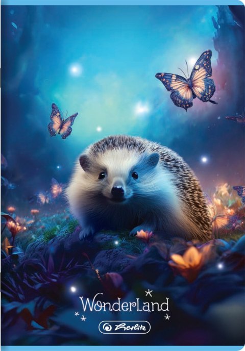 Zeszyt A5 16k 3linia kolorowa WONDERLAND 400196830 HERLITZ