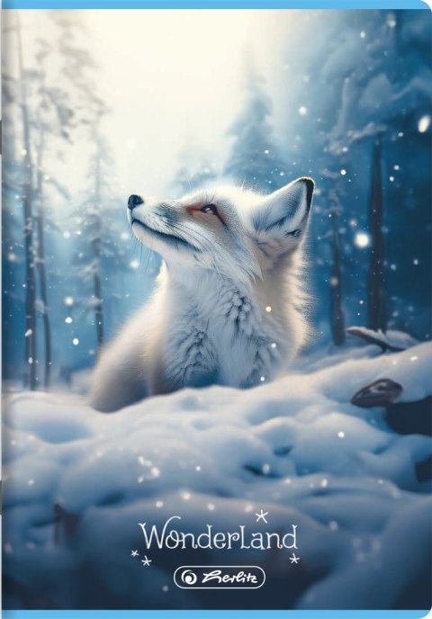 Zeszyt A5 16k 3linia kolorowa WONDERLAND 400196830 HERLITZ