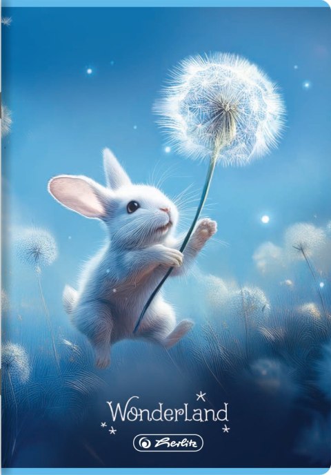 Zeszyt A5 16k 3linia kolorowa WONDERLAND 400196830 HERLITZ