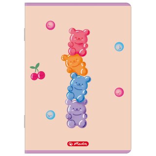 Zeszyt A5 32k kratka z marginesem JELLY 400206378 HERLITZ