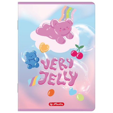 Zeszyt A5 32k kratka z marginesem JELLY 400206378 HERLITZ