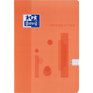 Zeszyt A5 60k kratka margines INFORMATYKA 400175632 OXFORD