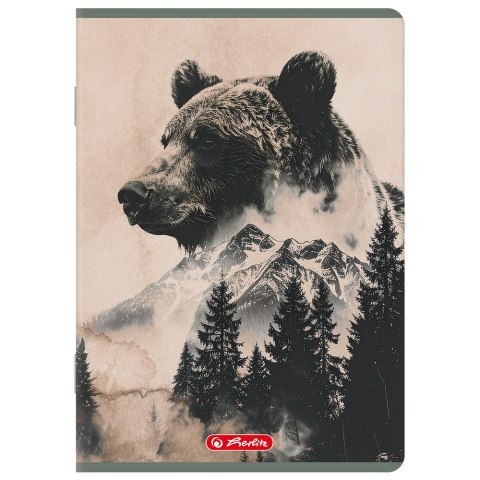 Zeszyt A5 60k linia z marginesem WILD 400206389 HERLITZ