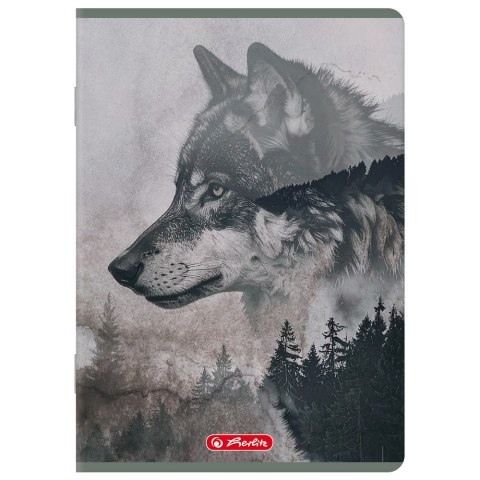 Zeszyt A5 60k linia z marginesem WILD 400206389 HERLITZ