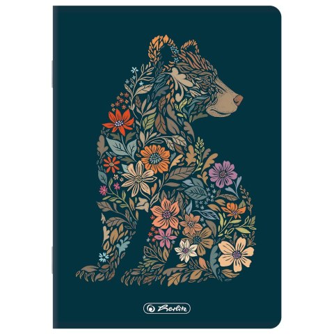 Zeszyt A5 80k kratka z marginesem FLORIMALS 400210662 HERLITZ