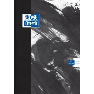 Zeszyt szkolny z twardą okładką A5 Brulion 96 kartek w kratkę PAINT 400170338 OXFORD