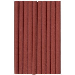 Bibuła marszczona (10 rolek) 50x200cm ciemny brązowy 400153925 HERLITZ