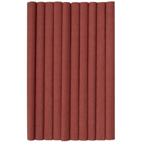 Bibuła marszczona (10 rolek) 50x200cm ciemny brązowy 400153925 HERLITZ