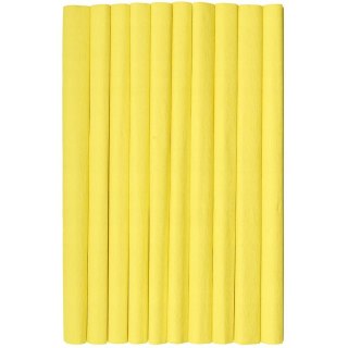 Bibuła marszczona (10 rolek) 50x200cm cytryna 400153891 HERLITZ