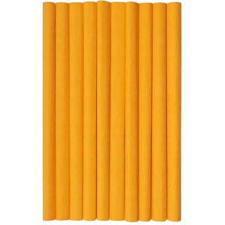 Bibuła marszczona (10 rolek) 50x200cm jasny pomarańcz 400153893 HERLITZ